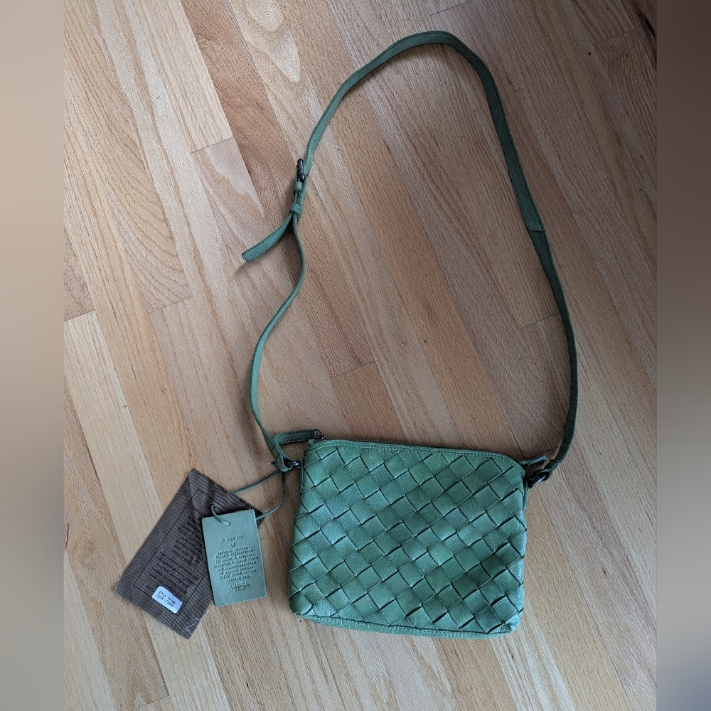 Genuine Leather Crossbody Bag